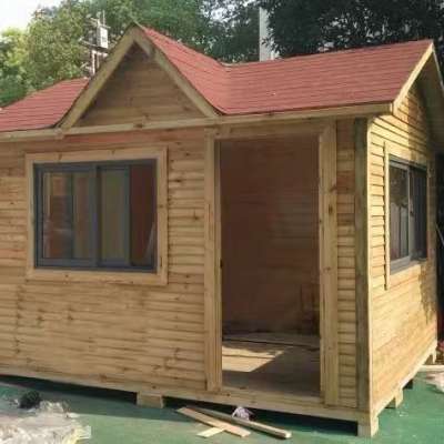 Popular design and ecological recycled mobile accomodation prefab house wooden house in for residential and commercial use